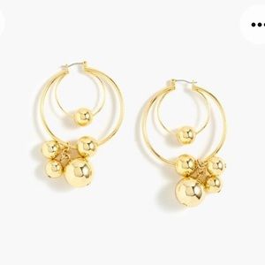 J Crew Galaxy Hoop earrings